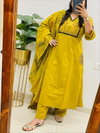 Kf 19 Rayon Slub Embroidered Work Top With Bottom Dupatta Wholesalers In Delhi